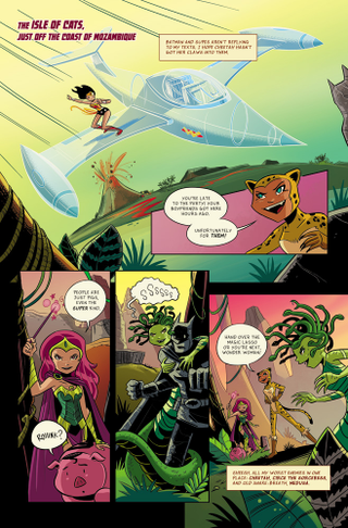 Illustration for article titled There Is Trouble On The Isle Of Cats And Only Wonder Woman Can Help